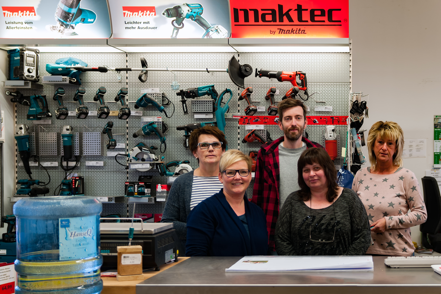 Geda Baumarkt Verkaufsteam